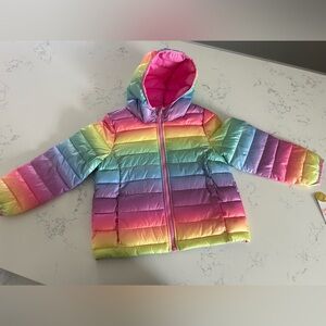 Toddler girl Puffer jacket. 5T NWT
